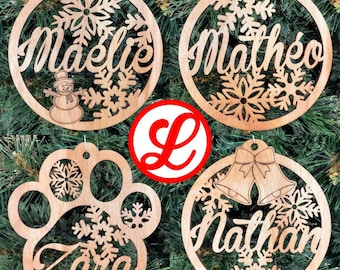 Personalized Christmas Ornaments