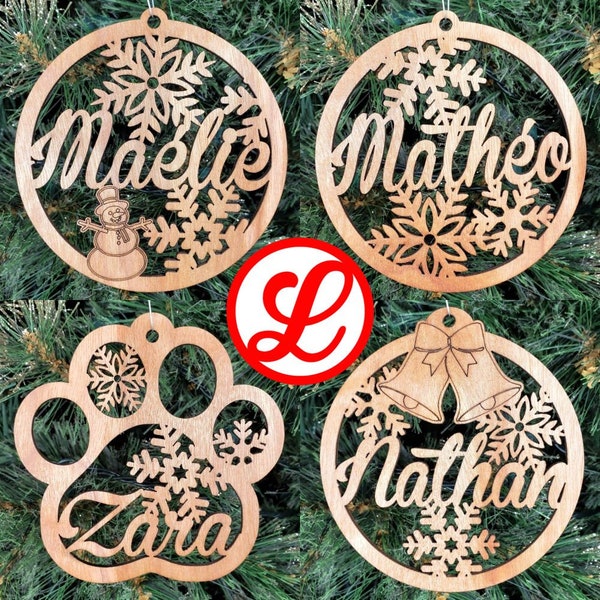 Personalized Christmas Ornaments