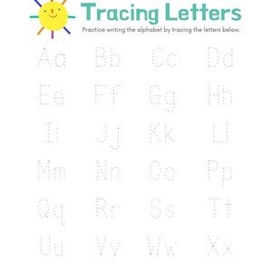 Printable Handwriting Book - Digital Download