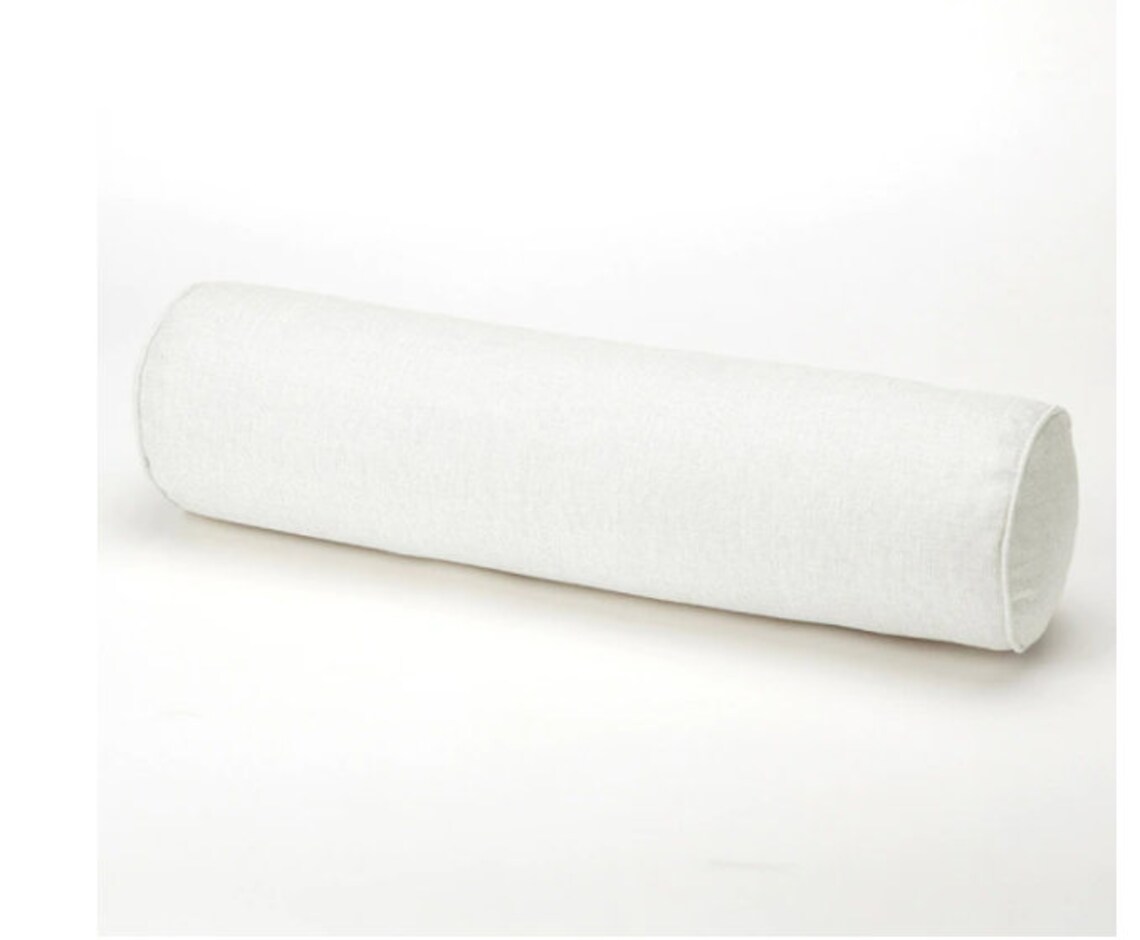 Cotton Linen Long Cylinder PillowRound Chair Bed Sofa Car Etsy