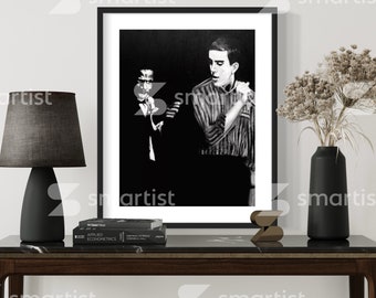 Terry Hall The Specials art  print A3