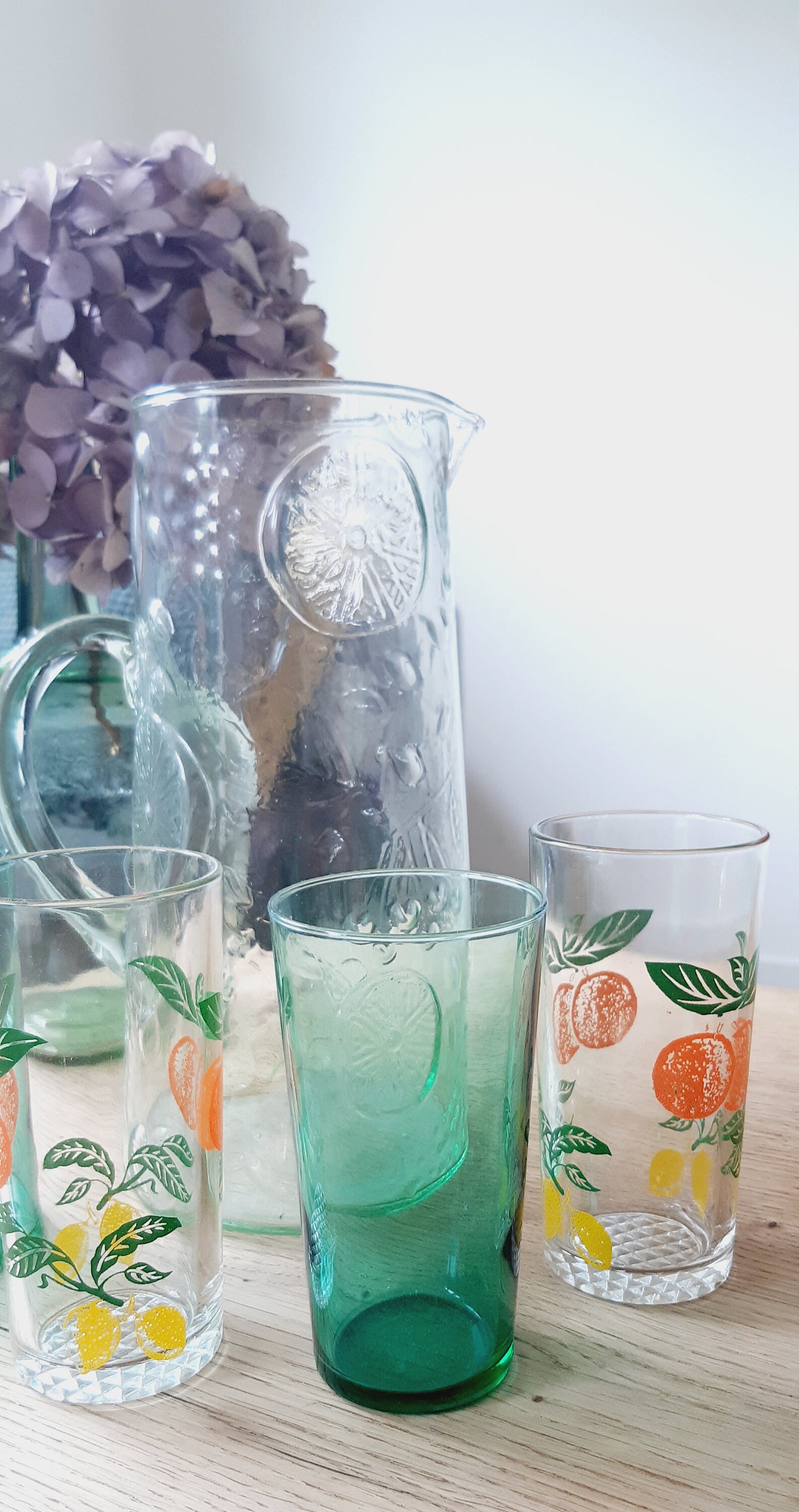 Glass Pitcher of Lemonade by Andee Design
