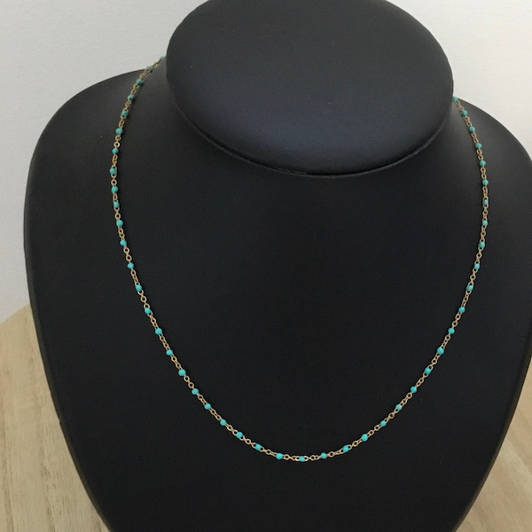 Small beads necklace