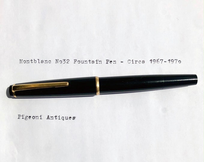 Montblanc no 32 fountain pen Clearance