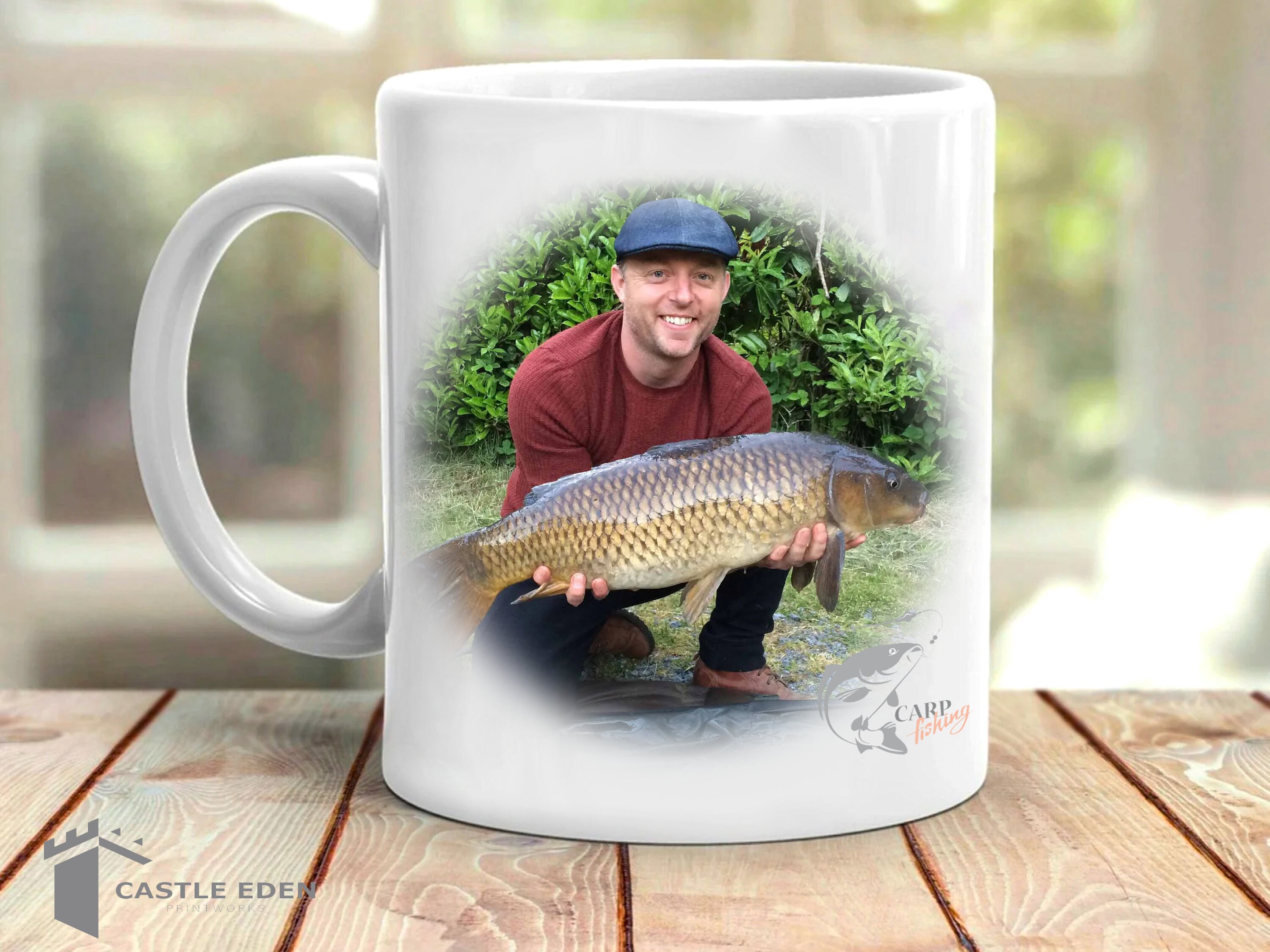 Personalised Fishing Mug Etsy UK