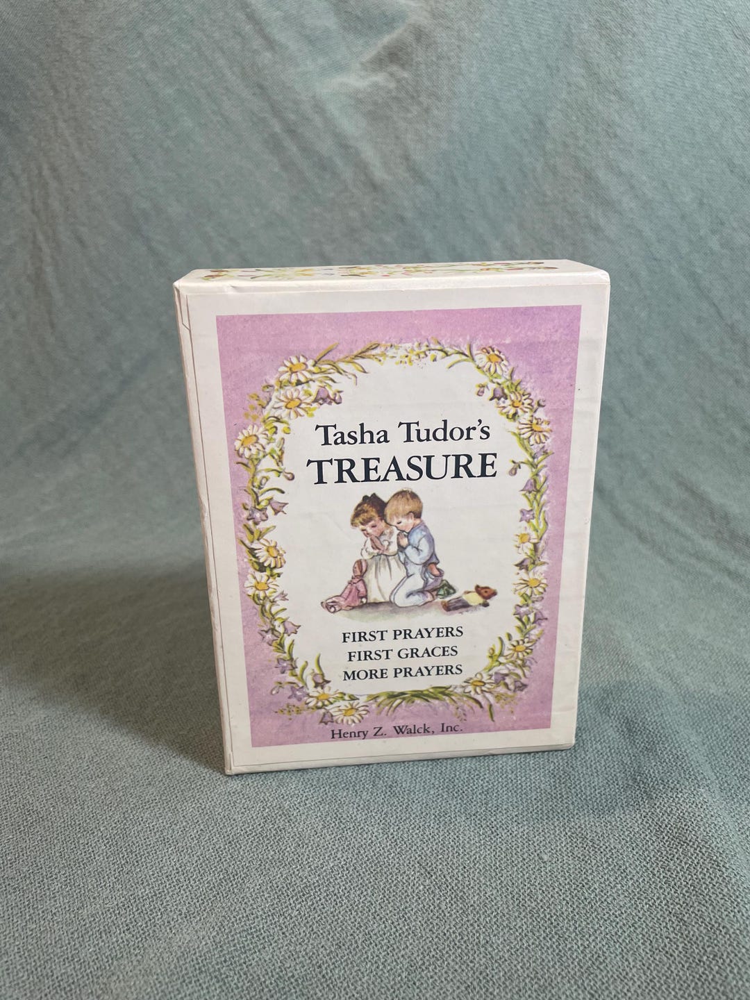 Vintage Tasha Tudor's Treasure Book Gift Set 1980s First Prayers, First