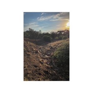 New Mexico Valley Photography Art Wall Decor Satin Poster