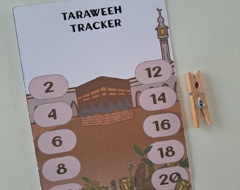 Taraweeh Tracker for Ramadan