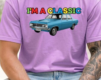 Blue Holden HR I'm a Classic Vintage Holden HR POD Classic Car Retro Muscle Car | Instant Digital Download including Commercial Usage