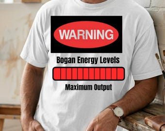 Warning Bogan Energy Classic Car  | Instant Digital Download including Commercial Usage