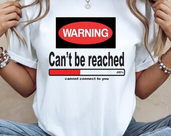 Cant be Reached Introvert Techie PNG | Funny Programmer Design | Nerd Download