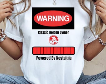 Warning Classic Holden Owner POD Classic Car Retro Muscle Car | Instant Digital Download including Commercial Usage