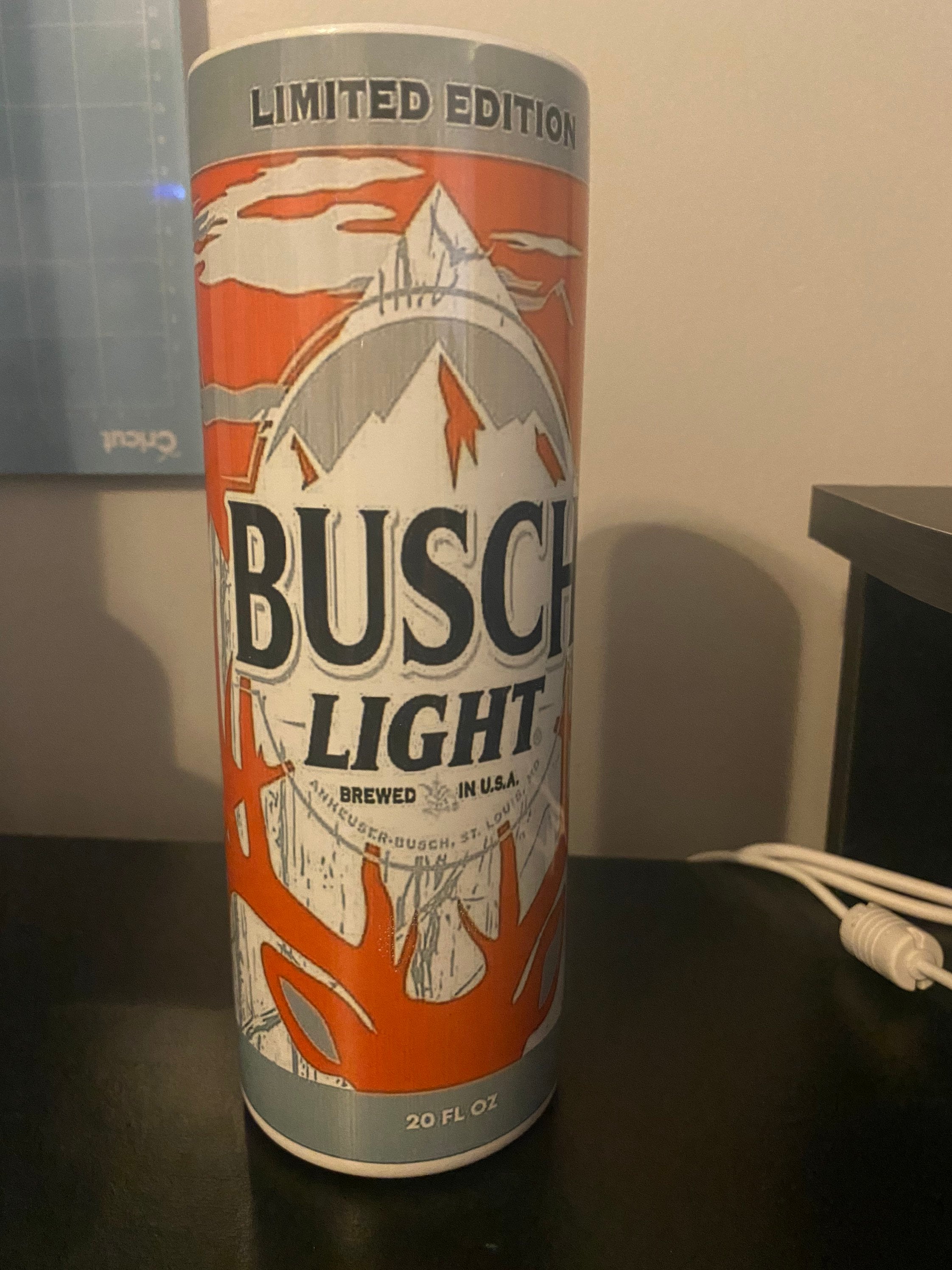 Bush light limited edition logo tumbler Etsy