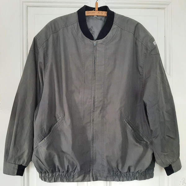 Vintage BLOUSON*Windbreaker Size: 53/54*TRANSITIONAL JACKET*Bomber jacket from the 80s 90s...sustainable vintage clothing