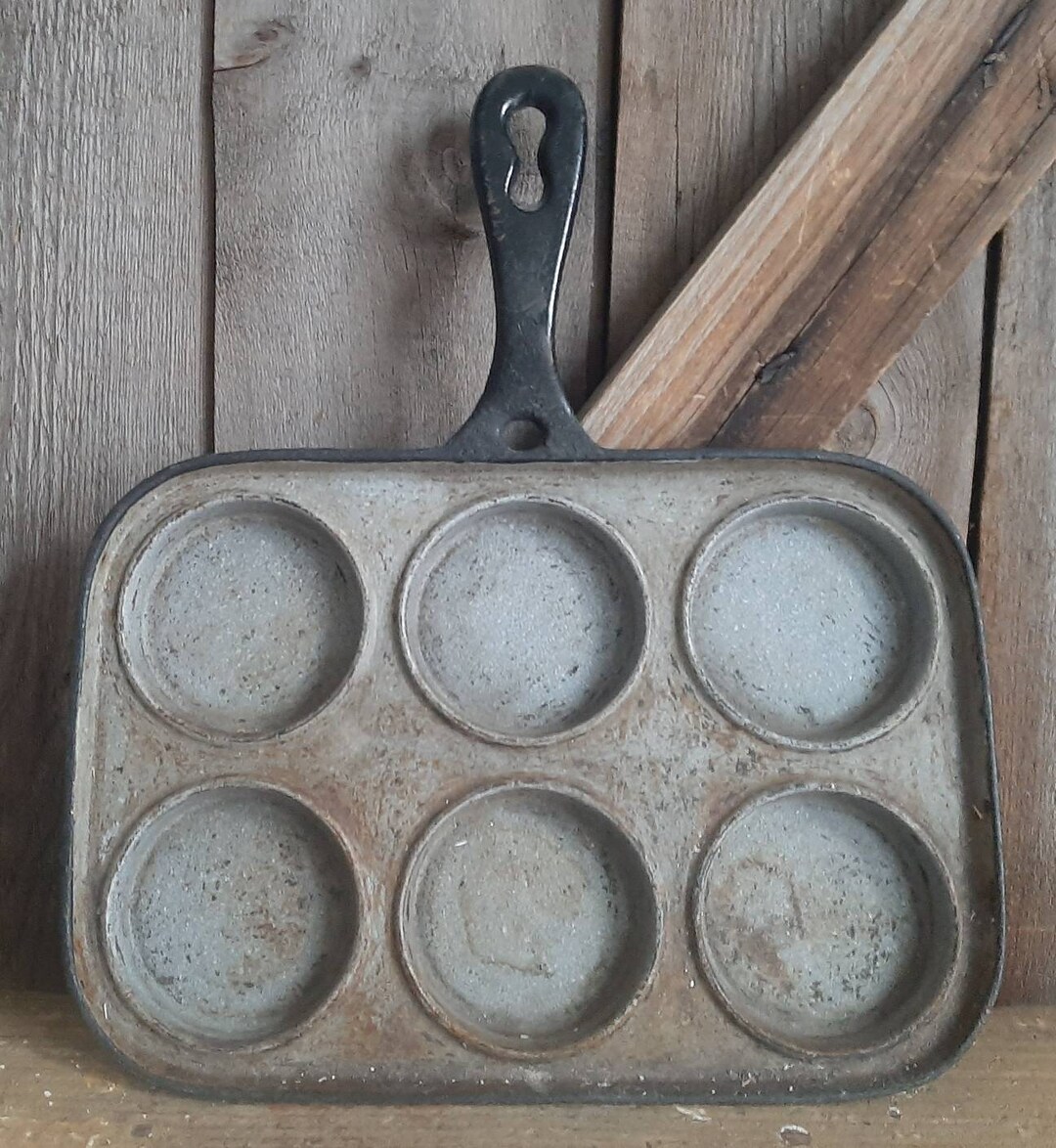 Antique Cast Iron Pankitchen Pan Antique Kitchen Etsy