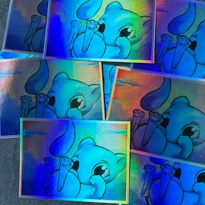 A Rare Moment. Holo Sticker