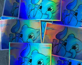 A Rare Moment. Holo Sticker