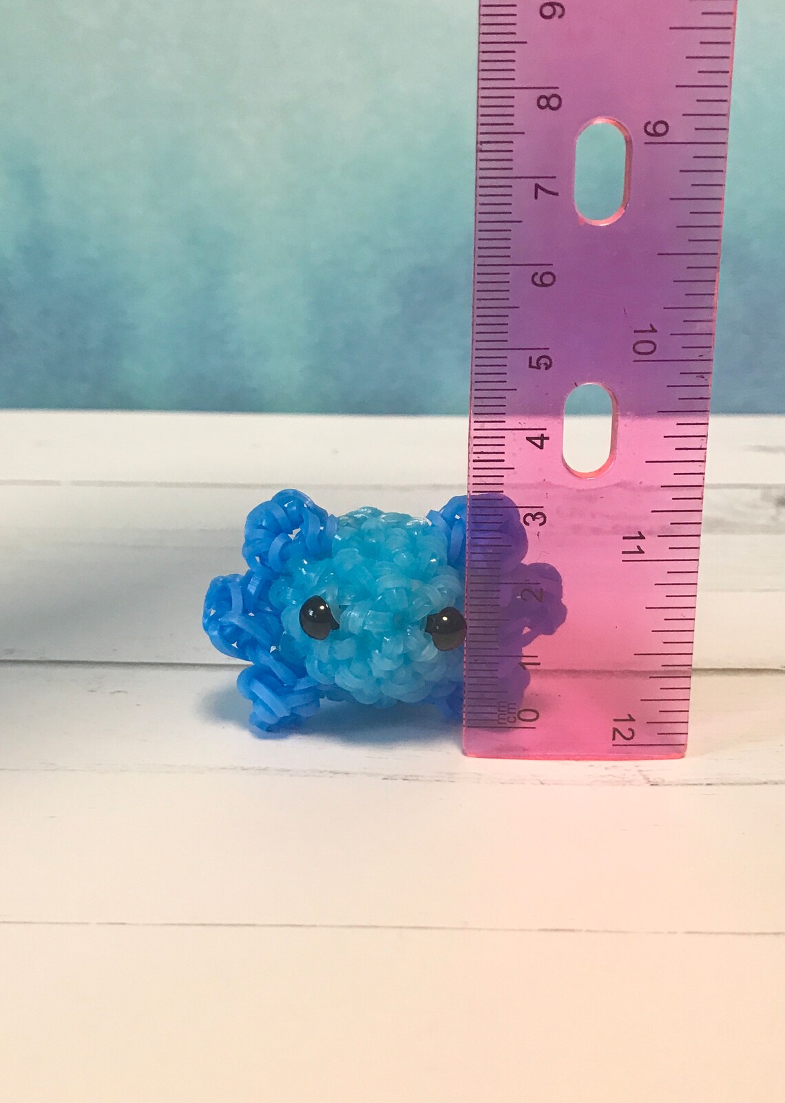Rainbow Loom Mini Axolotls Loomigurumi Sea Creature Gift Etsy