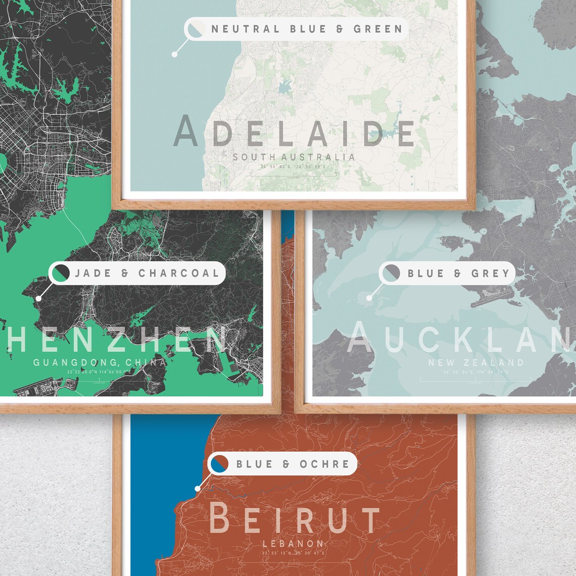 JERSEY CITY Map Print New Jersey City Map Print Wall Art | Etsy