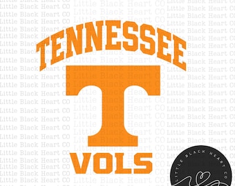 Tennessee Vols PNG: Diseño de sublimación de fútbol americano para descarga digital