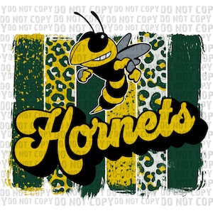 Hornets PNG, School mascot png, Sports png, School spirit png, sublimation, shirt design