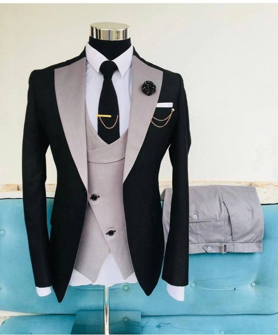 Tuxedo suit cheap for wedding