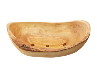 Olive Wood Soap Dish