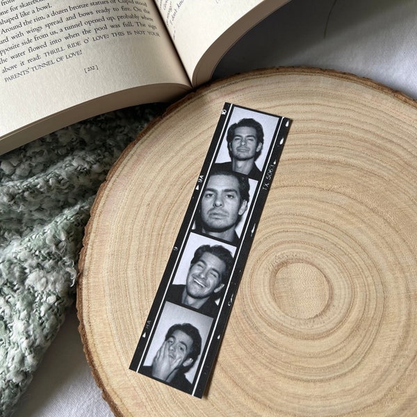 AG Bookmark | Celeb, Icon Lover Instant Photo Booth Bookmark | Book Lover Gift