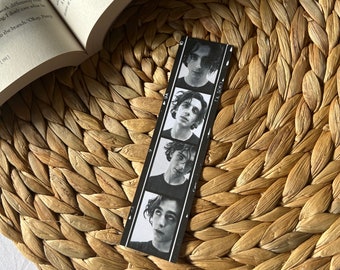 TC Bookmark | Celeb, Icon Lover Instant Photo Booth Bookmark | Book Lover Gift