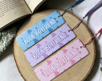 Book Boyfriend Reader Bookmark | Romance Book Lover Bookmark | Trope Romance Book Lover Gift