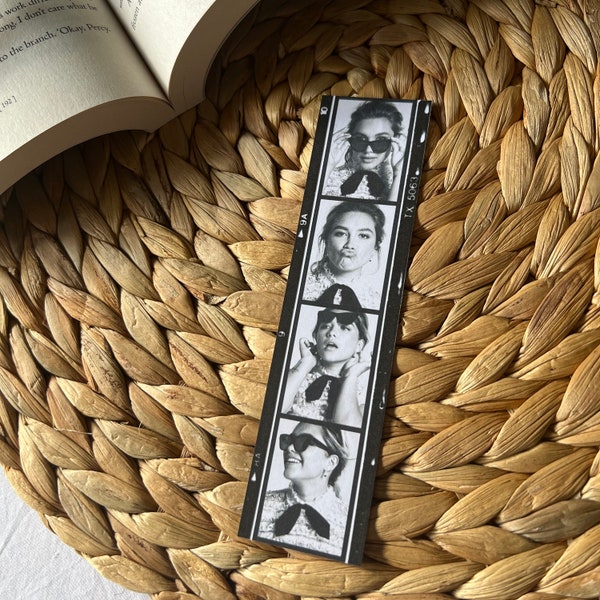 FP Bookmark | Celeb, Icon Lover Instant Photo Booth Bookmark | Book Lover Gift