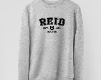 Spencer REID, Criminal Minds FBI Crewneck Sweatshirt or T-Shirt | Doctor Reid, Tv Show, BAU Sweatshirt, T-Shirt