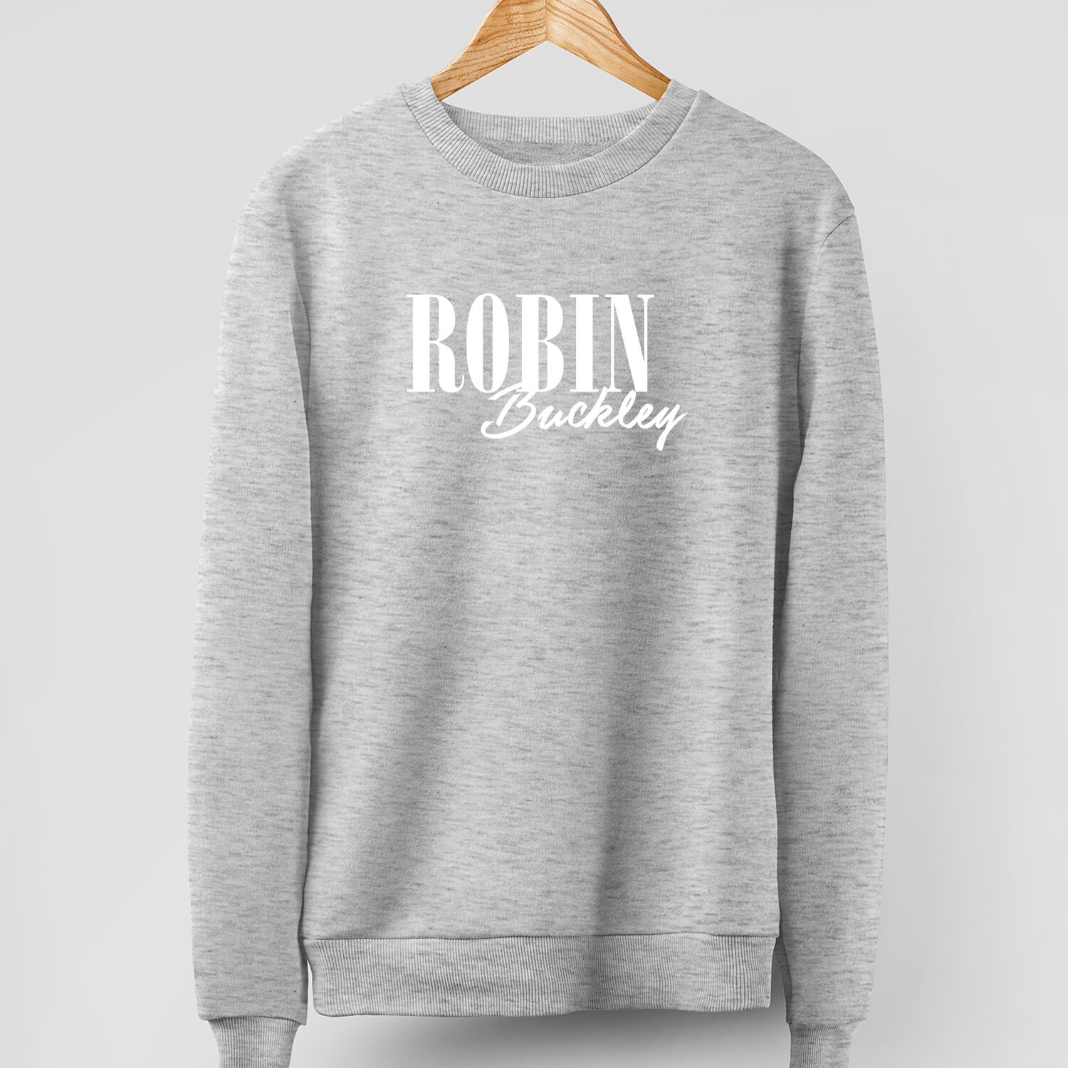 Retro Robin BUCKLEY Crewneck Sweatshirt 