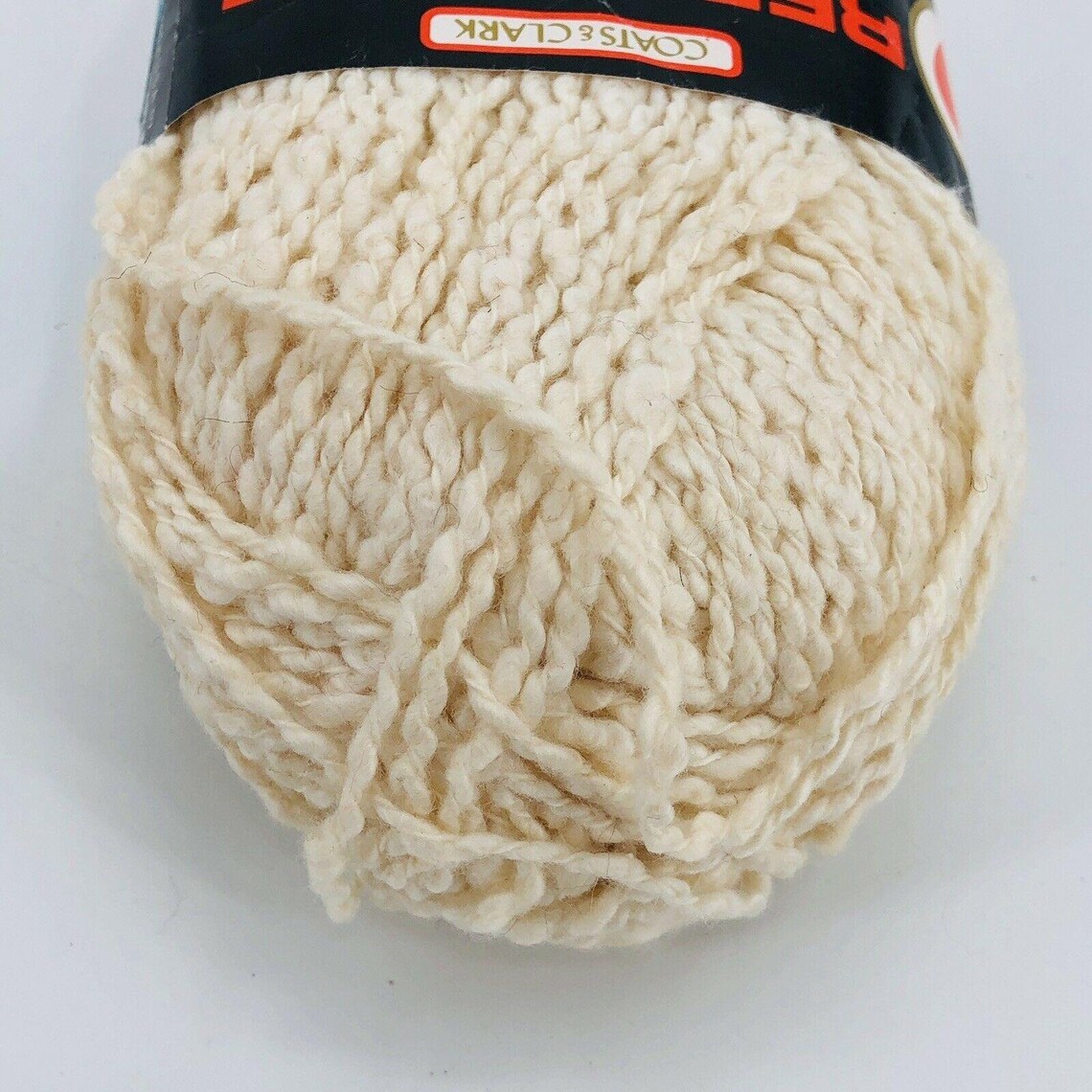 Red Heart Yarn 100 Cotton Capri 6 Natural Cream 1.76 oz Etsy
