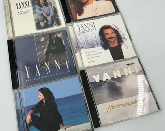 6 YANNI Cds Lot New Age Snowfall Port of Mystery Dare to Dream Heart of Midnight