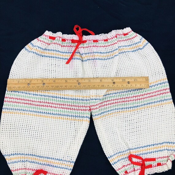 Toddler Baby Girls Bloomer Pants Handmade Embroid… - image 6