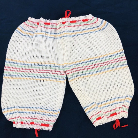 Toddler Baby Girls Bloomer Pants Handmade Embroid… - image 8