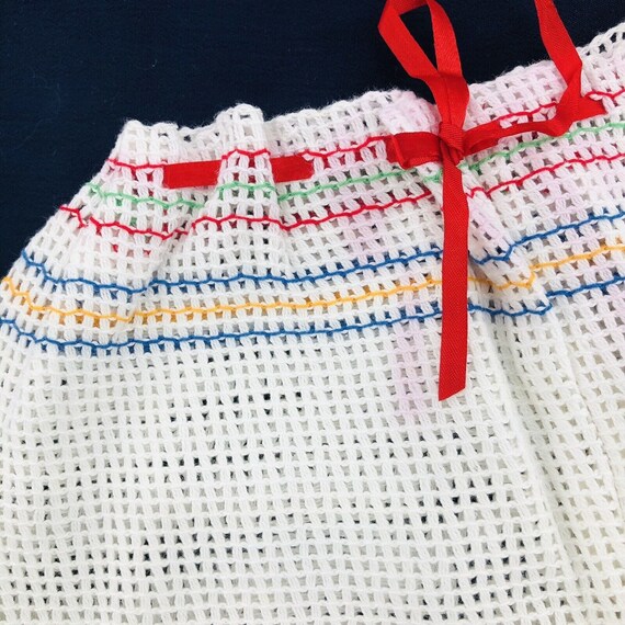 Toddler Baby Girls Bloomer Pants Handmade Embroid… - image 2