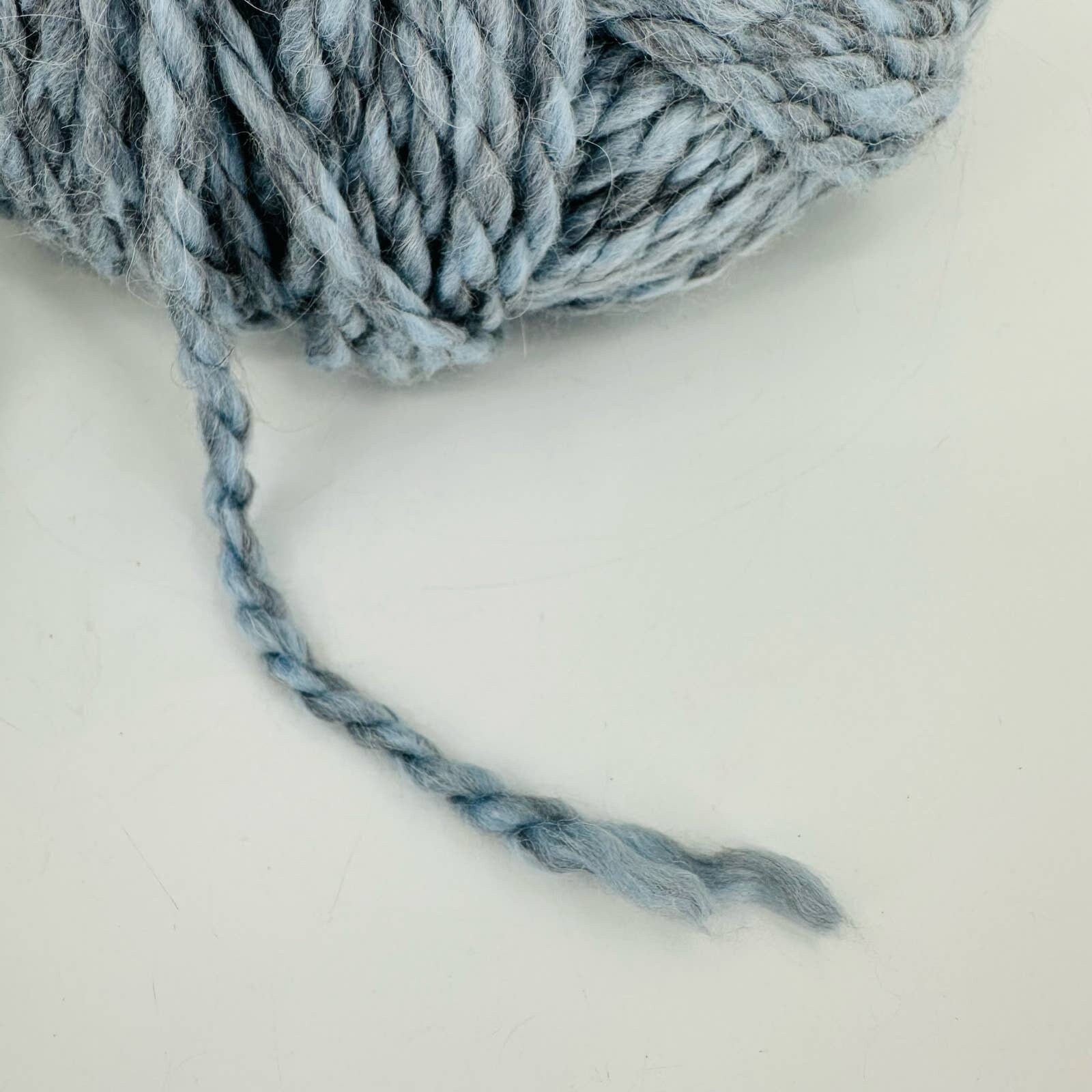 2 Yarn Bee Effortless Super Bulky Yarn SPRING RAIN Blue Gray Skeins Crochet Knit Etsy