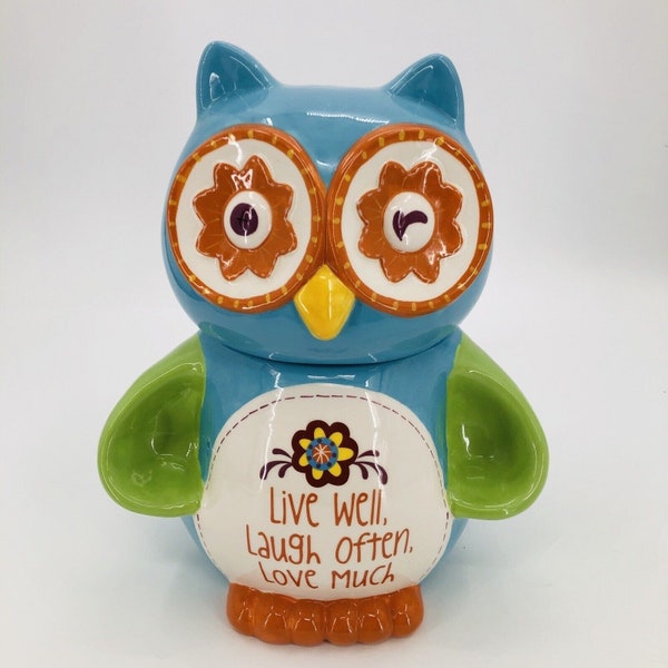 Owl Cookie Jar Etsy