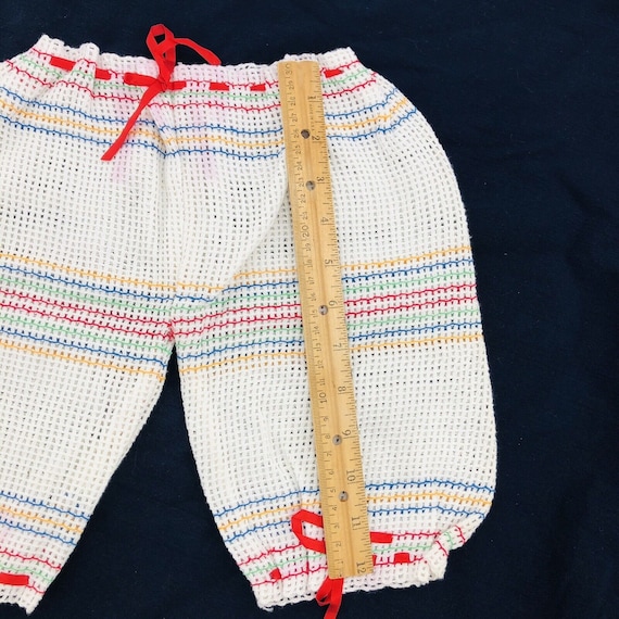 Toddler Baby Girls Bloomer Pants Handmade Embroid… - image 7