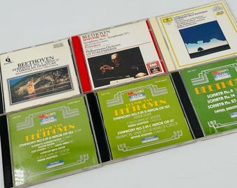 6Beethoven CDS Grammophon Otto Klemperer Eroica McClassics Sinfonie 9 Sonate Nr. 8
