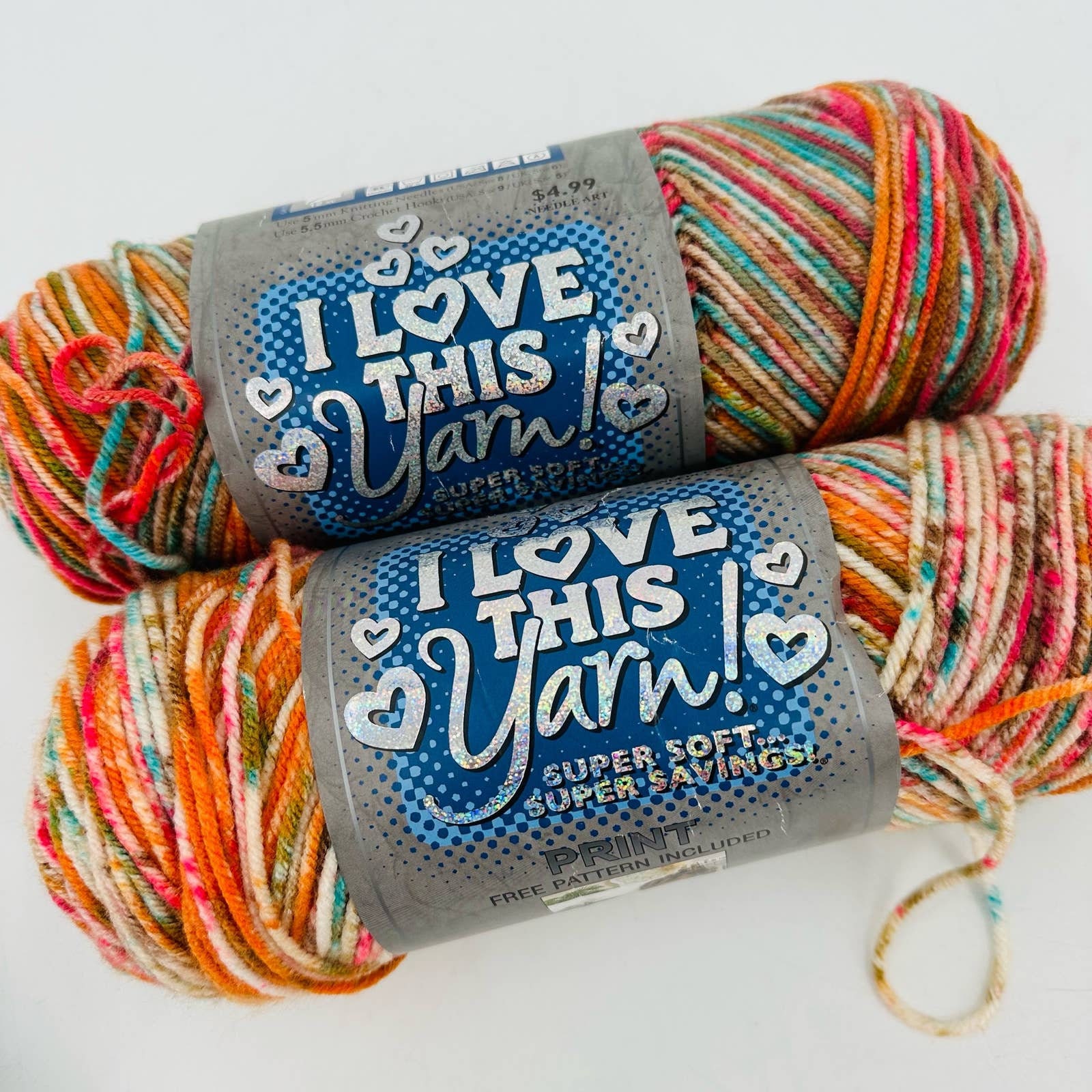 Hobby Lobby I Love This Yarn Antique Teal 7 Oz Acrylic AT566 