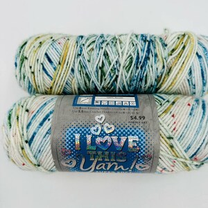 I Love This Cotton Yarn Prints Price Per Skein New