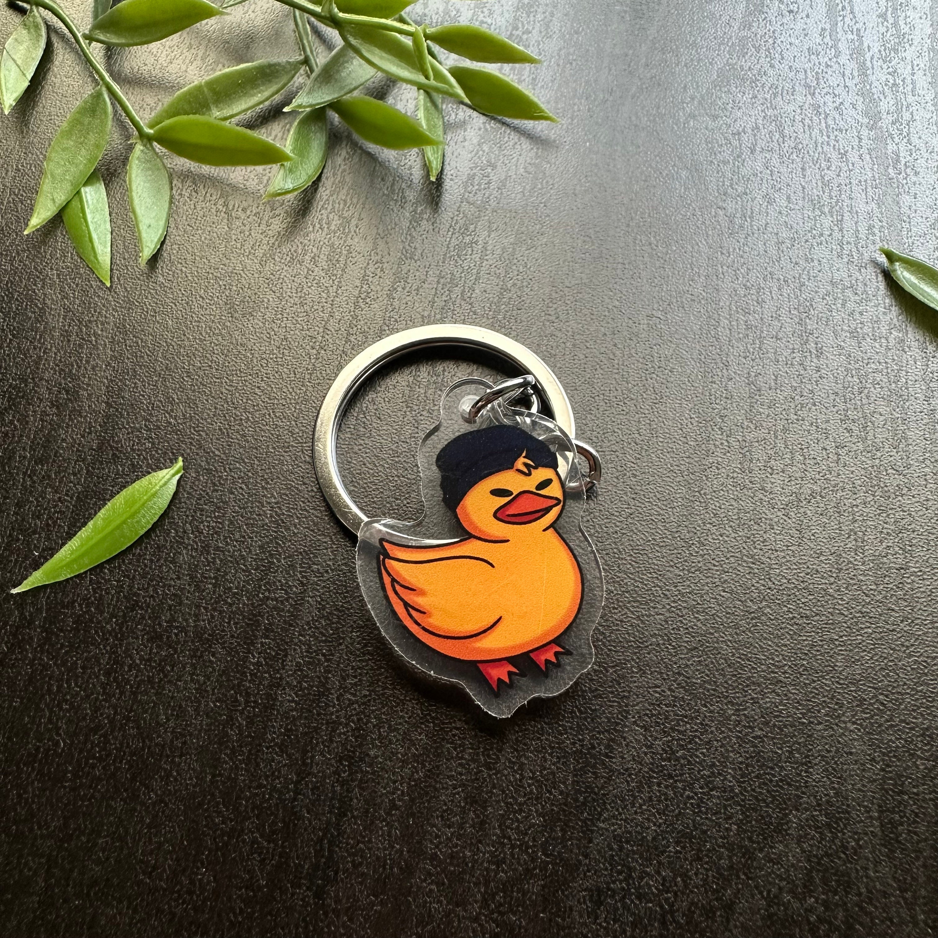 Quackity & Fundy Minecraft Skin Keychain/magnet Dream SMP 