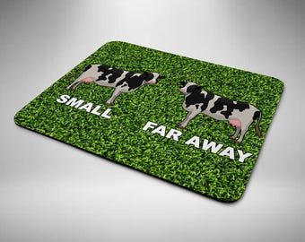 Father Ted Inspired Cow Mouse Pad: Funny Office Decor