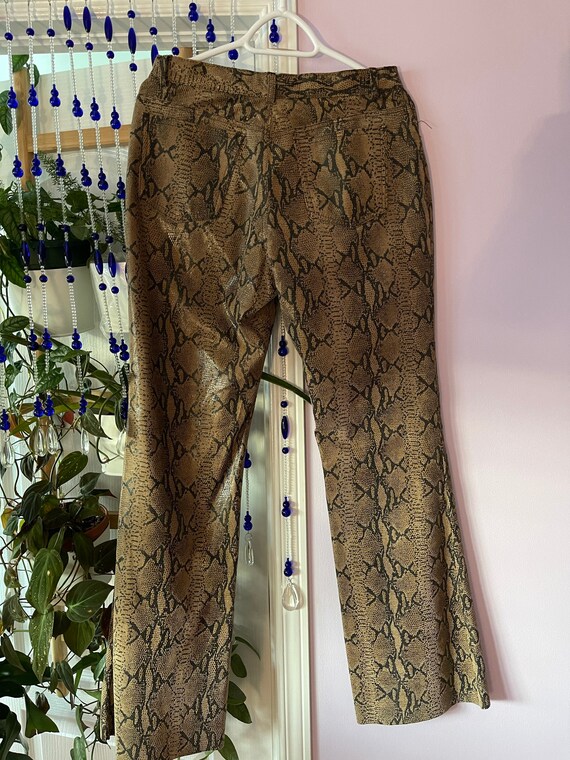 Vintage Snake & Denim Print Pants - S/M main image 1