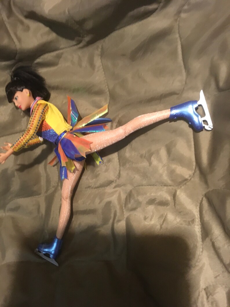 Barbie Olympic Skater Doll - Etsy