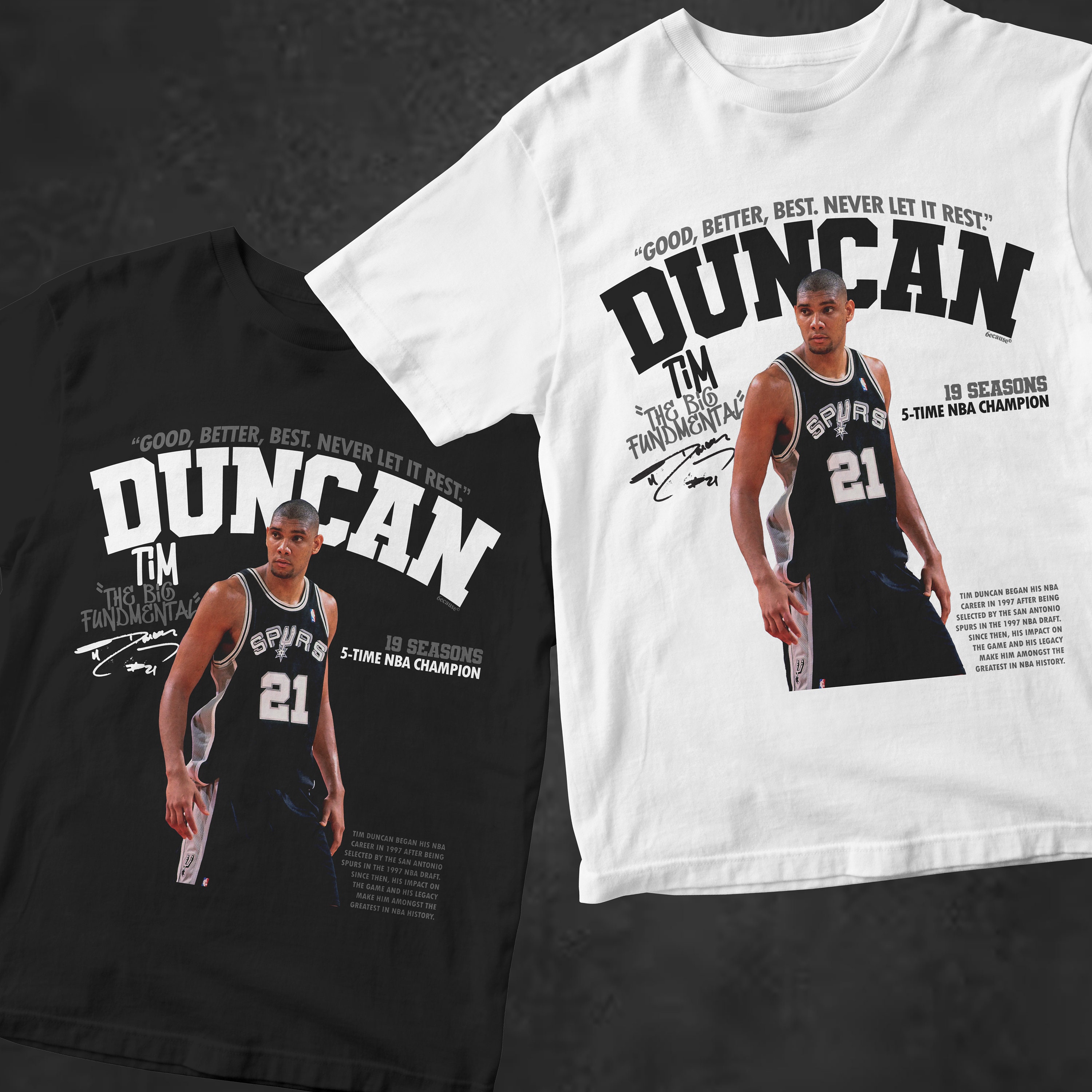 VINTAGE Champion San Antonio Spurs Tim Duncan 21 Jersey Men Adult