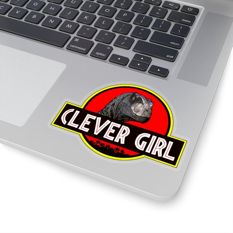 Clever Girl Jurassic Park Sticker Etsy